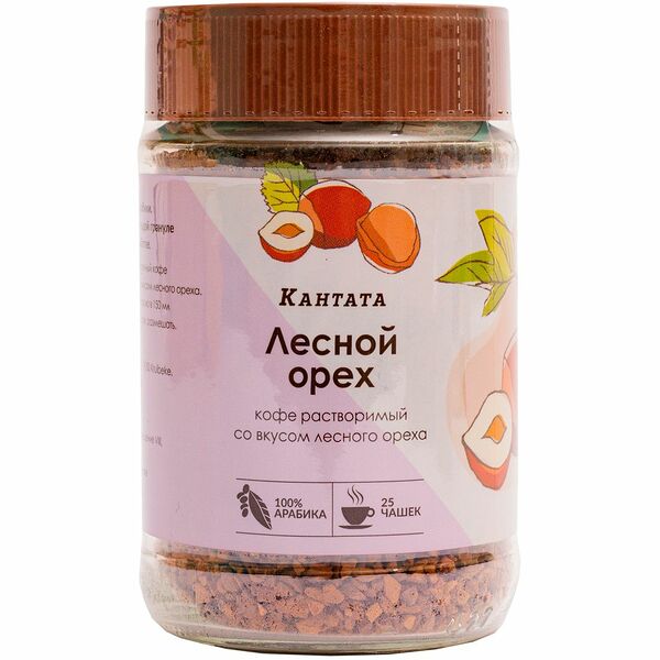 Лесной орех растворимый кофе
