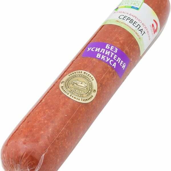 Сервелат варёно-копчёный Мясной Дом Бородина вес