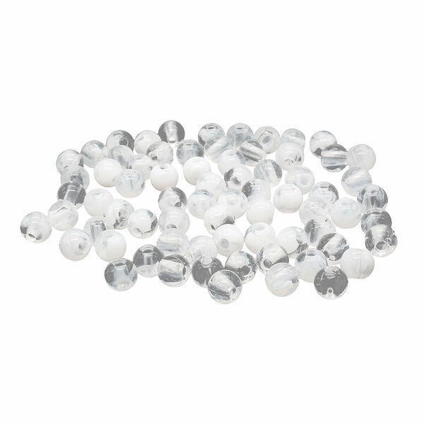Бусины полупрозрачные 2006 пластик, 6мм, 20гр (170+/-10шт) Astra&Craft(033 прозрачный)