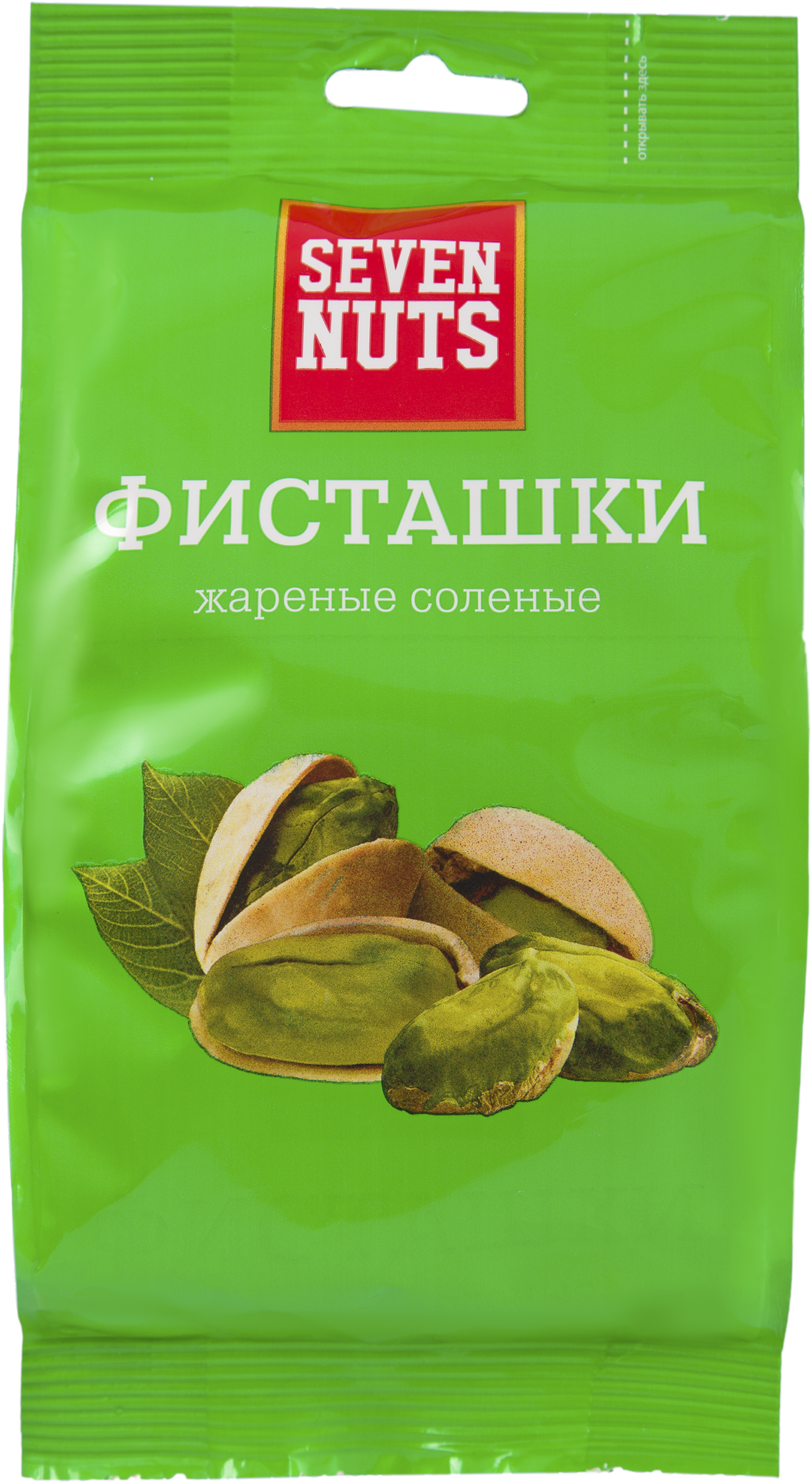 

Фисташки Seven Nuts жареные соленые 150 г