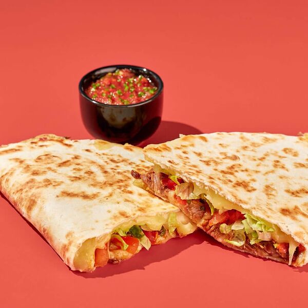 Кесадилья с курицей