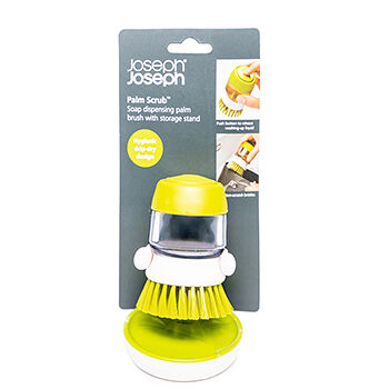 Щетка Joseph Joseph Palm Scrub с дозатором