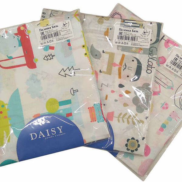 Пеленка бязь ТМ Daisy (Дейзи) 
