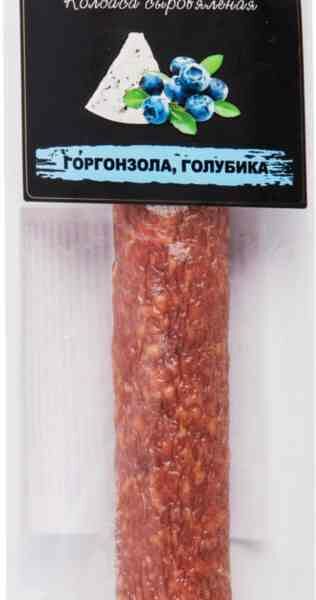 Колбаса сыровяленая Da Chirillo con formaggio blu mirtilli с горгонзолой и голубикой полусухая