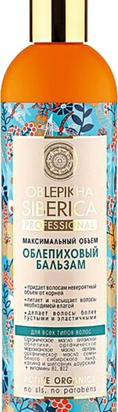 Бальзам Natura Siberica Oblepikha Siberica Облепиховый для всех типов волос 400мл