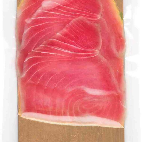 Тунец слабосолёный, филе ломтики в вакуумной упаковке