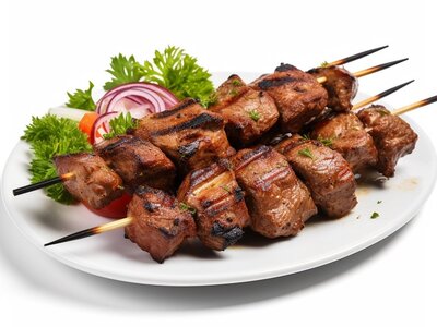 Шашлык из cвинoй шеи