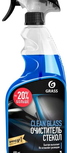 Чистящее средство Grass Clean glass для очистки стекол и зеркал 600мл