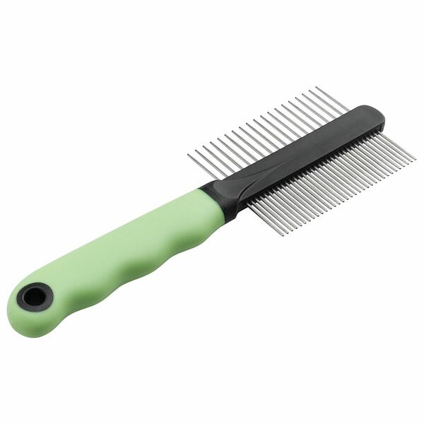 Гребень с ручкой для кошек FERPLAST Gro 5792 двухсторонний
