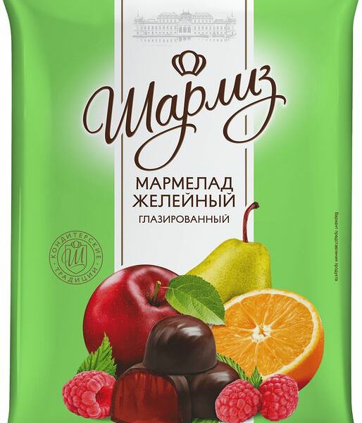 Мармелад Шарлиз желейный глазированный 250г