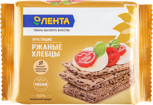 

Хлебцы ржаные ЛЕНТА