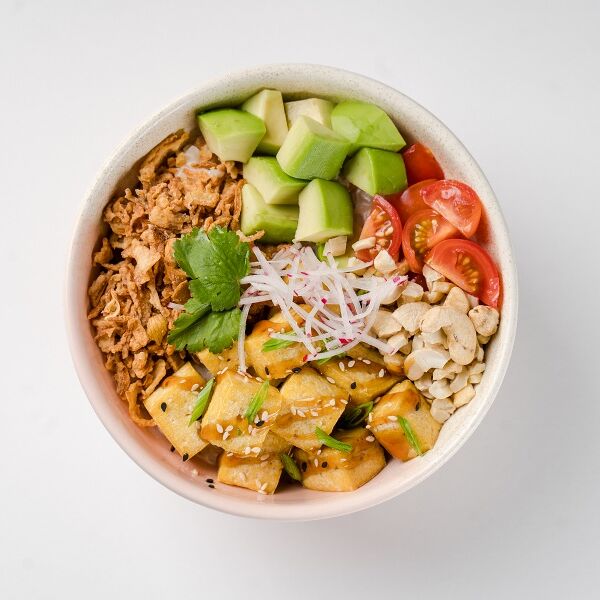 Поке Сладкий тофу большой