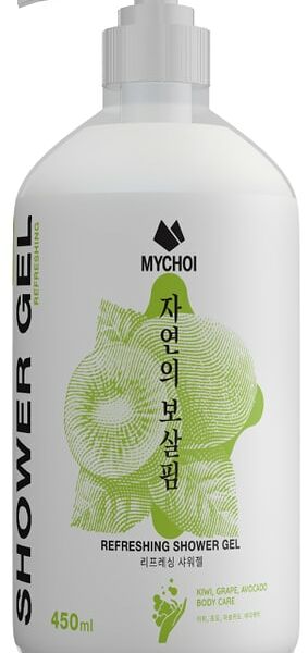 Гель для душа Mychoi Сочные фрукты освежающий 450мл