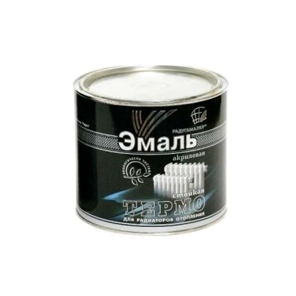 Эмаль акриловая для радиаторов термостойкая РАДУГАМАЛЕР