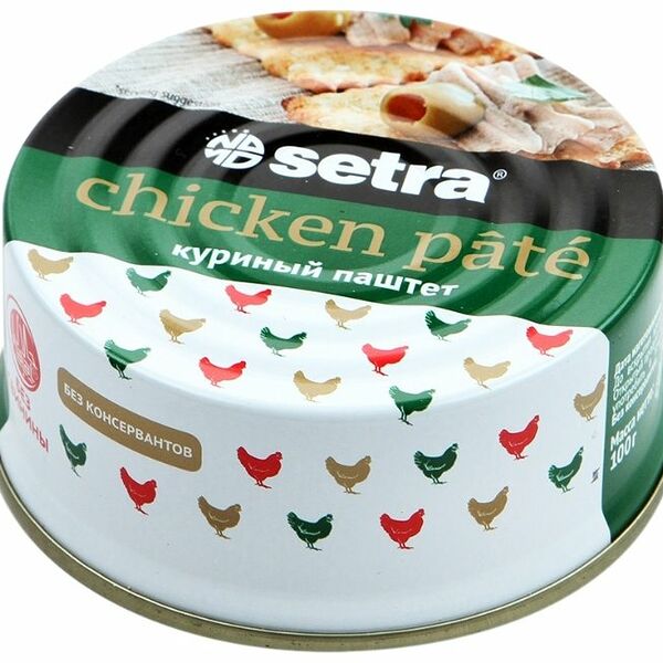 Паштет куриный Setra