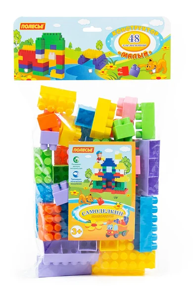 0316 Конструктор (Малый, 48 элем. в мешке)