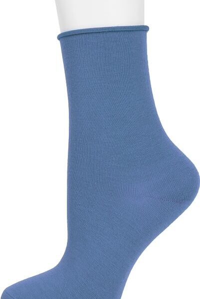Носки женские Oemen с медицинской резинкой синие р.23
