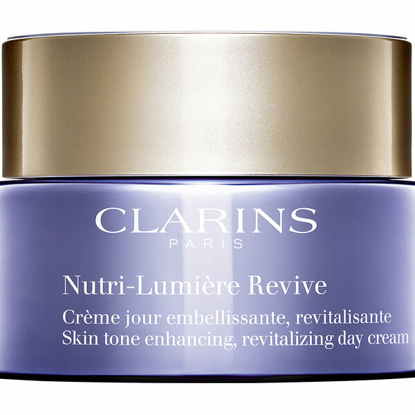 CLARINS Nutri-Lumiere Revive Крем дневной антивозрастной корректирующий желтоватый тон кожи, 50 мл