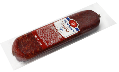 

Колбаса сырокопчёная с уткой Царицыно полусухая, вес