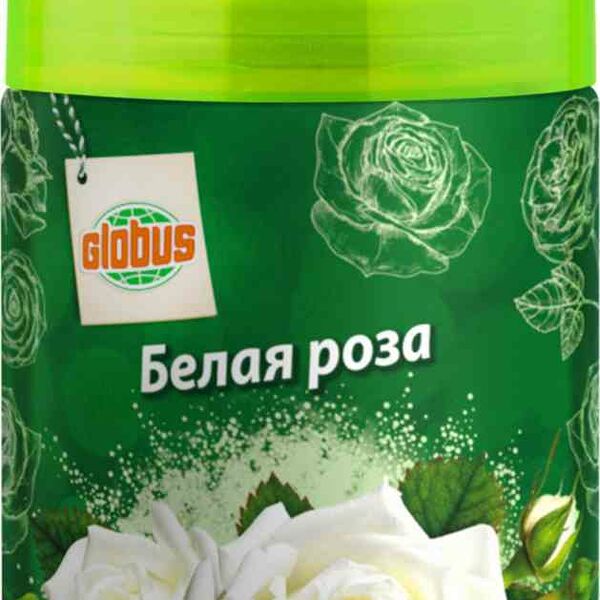 Сменный баллон для автоматических освежителей воздуха Глобус Белая роза