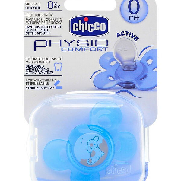 Chicco Physio Comfort Пустышка силиконовая с 0 месяцев 