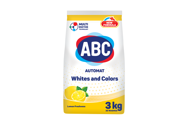 Стиральный порошок ABC Лимон 3кг