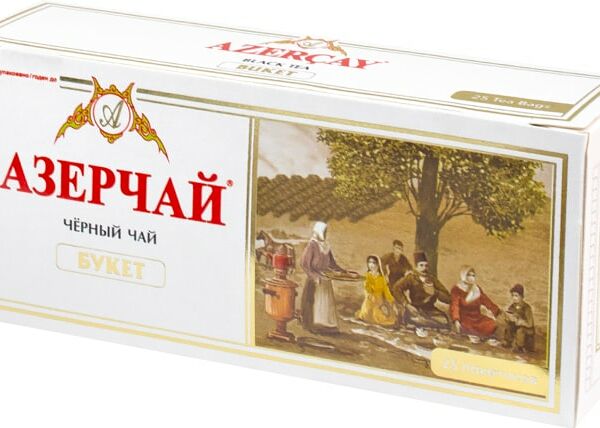Чай Азерчай Букет черный 25*2г