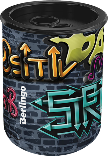 

Точилка Berlingo Funline металлическая 2 отверстия с контейнером дизайн в ассортименте 1 шт.