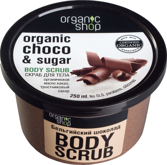 

Скраб для тела Organic Shop бельгийский шоколад 250 мл