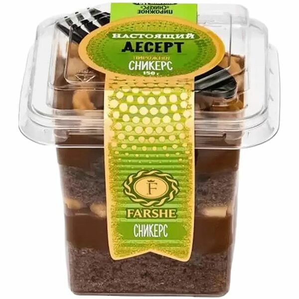 Пирожное Farshe Сникерс, 150г