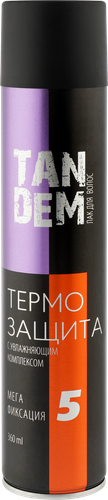 

Лак для волос Tandem Термозащита Сильная Фиксация 5 360 мл