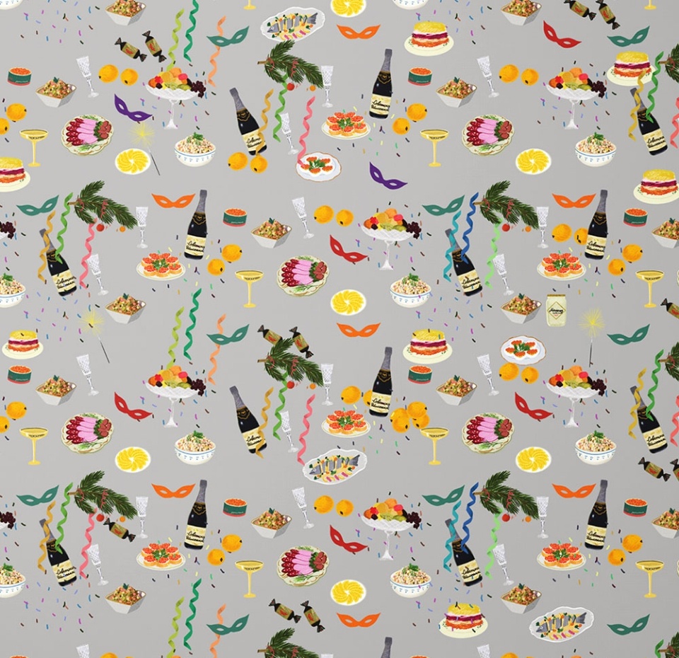 

Упаковочная бумага O paper paper О’Застолье