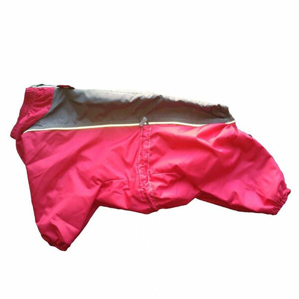 Комбинезон-плащ для собак МОХНАТЫЕ УШКИ "СПОРТ" унисекс размер S 24см