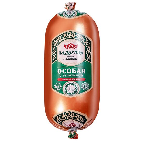 Колбаса вареная Идель Особая с телятиной Халяль 500 г