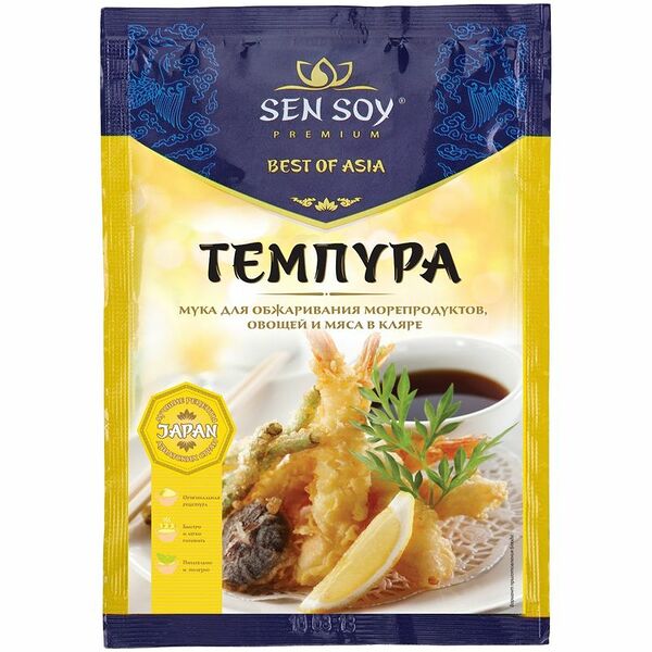 Мука панировочная Sen Soy Tempura японская, 150г