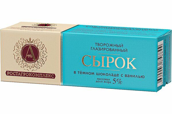 Сырок А. Ростагрокомплекс Темный шоколад 5% 