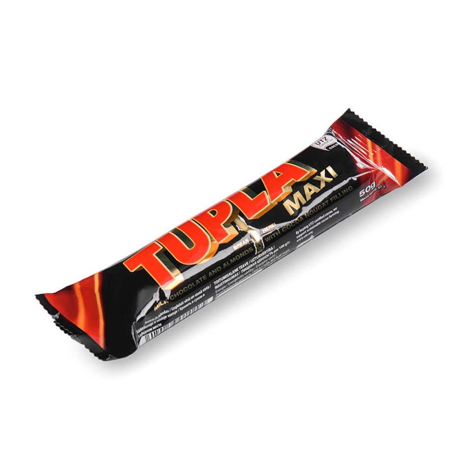 

Шоколадный батончик Tupla Maxi 50 г Швеция