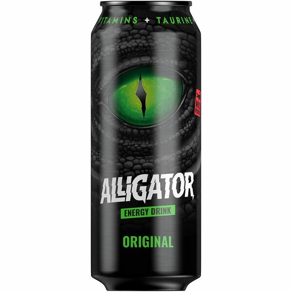 Напиток энергетический Alligator Original 450мл