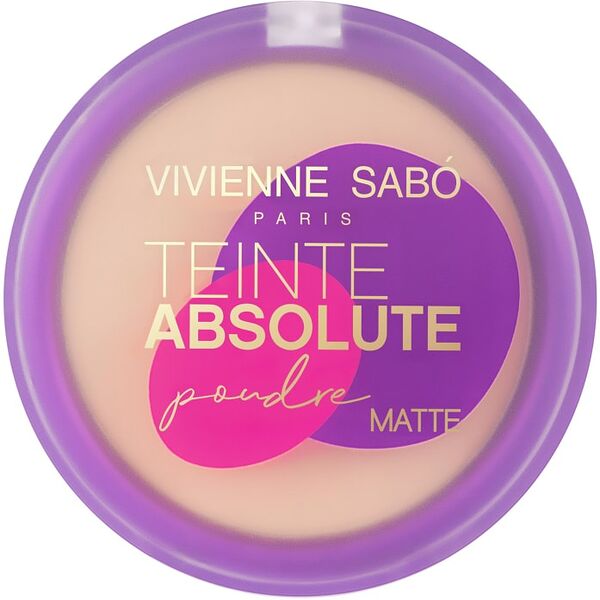 Пудра компактная Vivienne Sabo Teinte Absolute matte матирующая Тон 03
