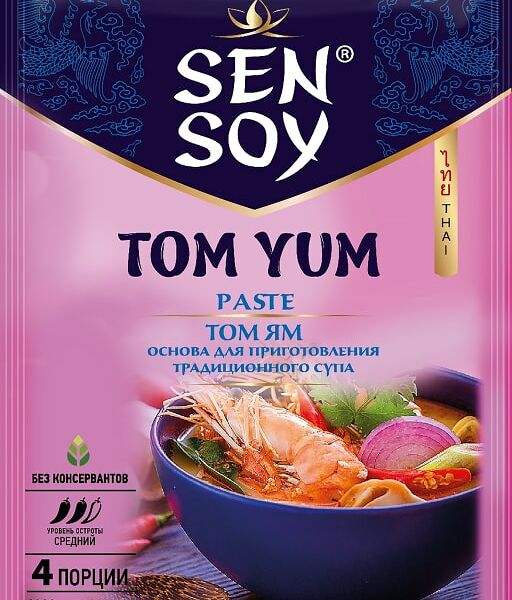 Основа для супа Sen Soy Том Ям 80г