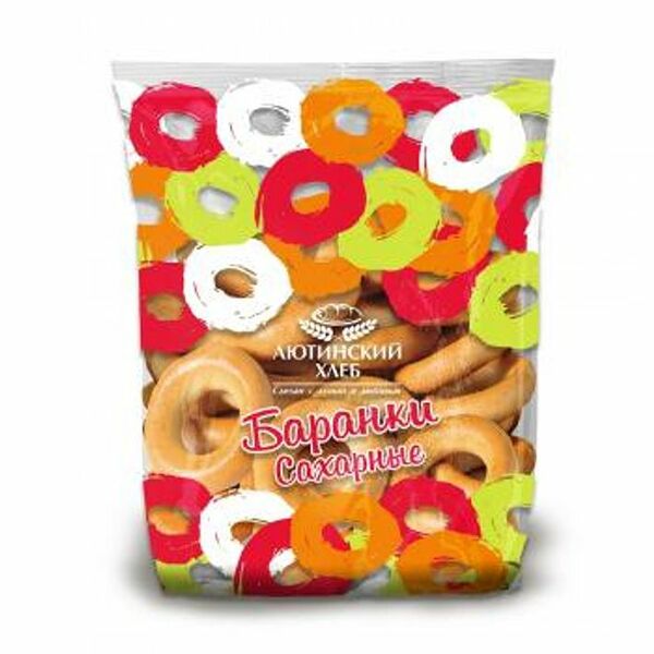 Баранки Аютинский Хлеб Сахарные, 300г