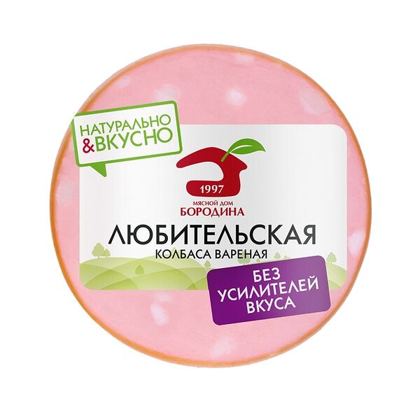 Колбаса Мясной дом БОРОДИНА Любительская б/о
