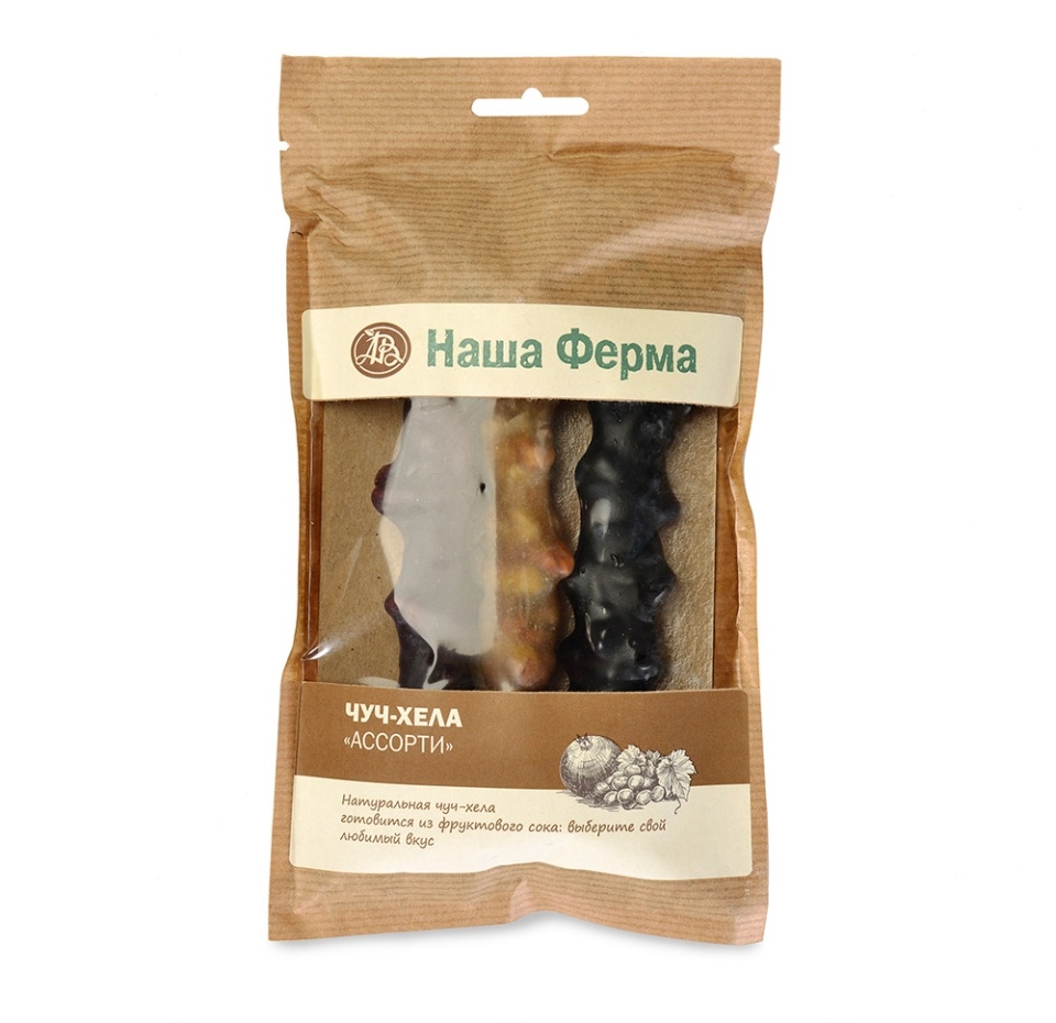 

Чурчхела с грецким орехом, ассорти, «Наша Ферма»