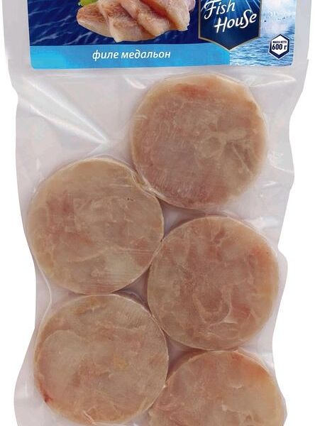 Хек Fish House медальон филе без кожи замороженный, 600г