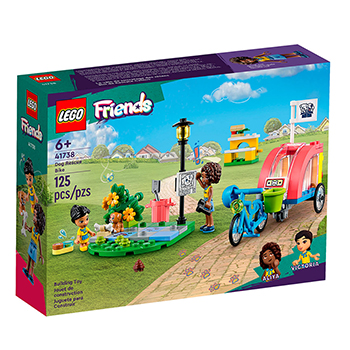 

Конструктор Lego детский Friends Спасательный велосипед для собак 41738