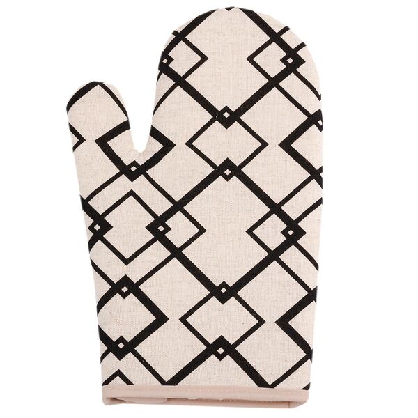 Прихватка-рукавица Ромбы, 20х28 см