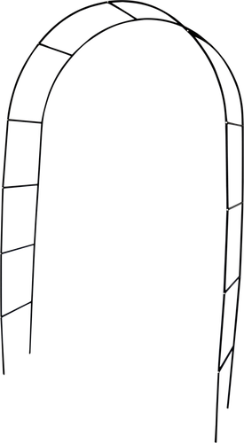 

Арка Giardino Club садовая металлическая 140х37х240 см, Арт. GGT1115/LS-HF22010