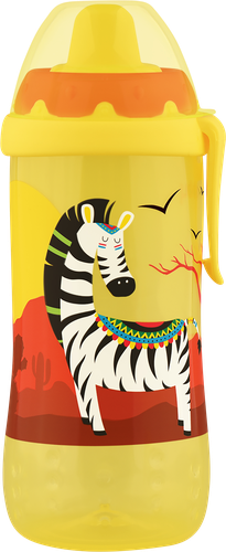 

Lubby поильник-непроливайка с твердым носиком от 9 месяцев арт. 28618 300 мл