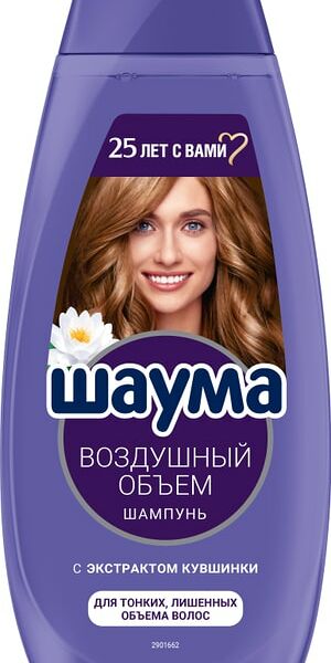 Шампунь для волос Шаума для тонких лишенных объема Воздушный объем 370мл