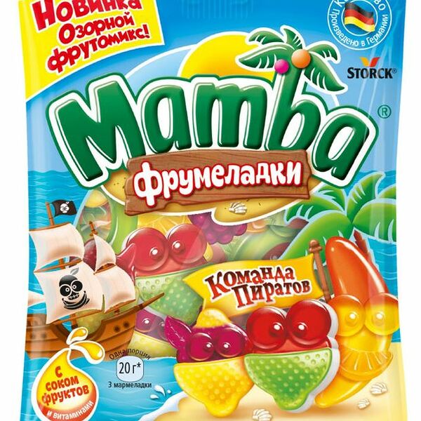 Мармелад Mamba Команда пиратов 70 г